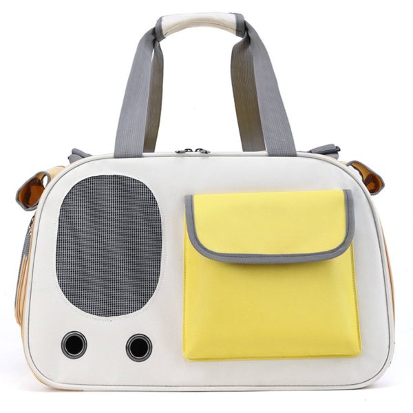 Canvas Large capacity cat outing pet bag