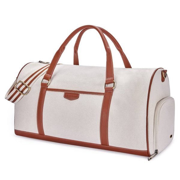 Canvas Sport Duffel Overnight Bag