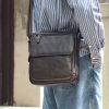 Genuine Messenger Shoulder Crossbody Bag for Men
