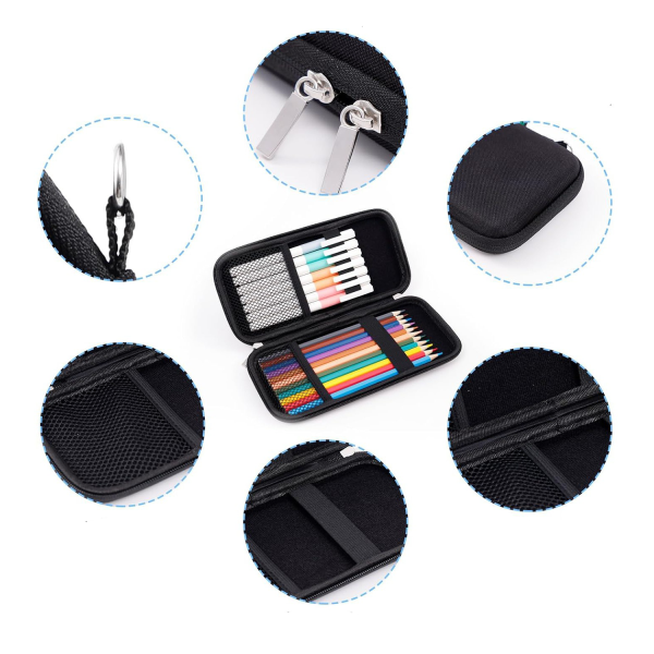 Upgraded Hard Pencil Case Box for Adluts