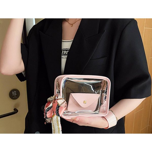 Mini PVC Clear Crossbody Bag
