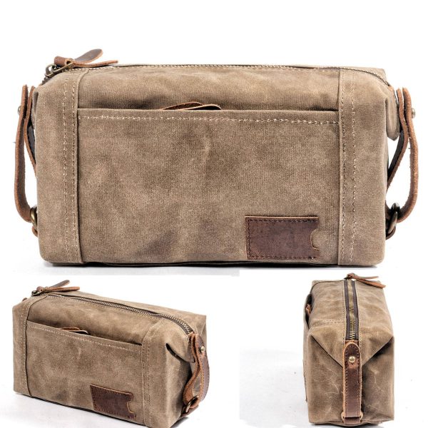 Canvas Toilet Portable Travel Small Bag