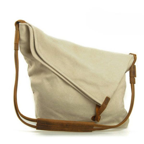 Canvas Foldable cross-body bag