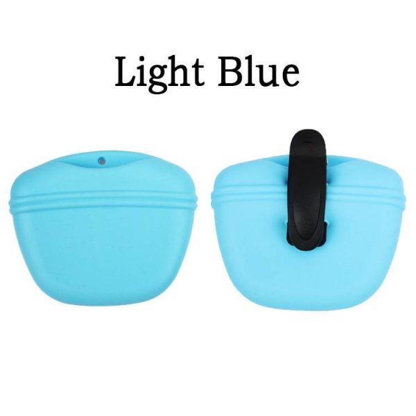 Silicone Dog Food Magnetic Training Belt Bag