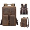 Large Genuine Leather Backpack for Men