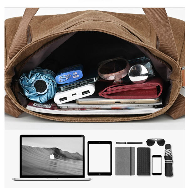 Canvas Handbag Crossbody Bag for Women