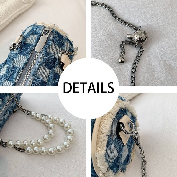 Cotton Carry cross-body small cylinder bag for women