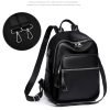PU Leather Dual-use Casual Small Backpack Women