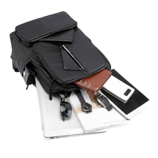 Oxford Business Commuter Backpack With USB Charging Port