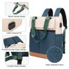 Nylon USB Convertible Daypack Laptop Computer Backpack