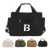 Canvas Crossbody Tote Bag