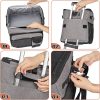 Oxford Large capacity waterproof wheeled insulation bag