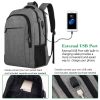 Business Anti Theft Laptop Backpack with USB Charging Port