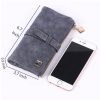 PU Leather Buckle Wallet Purse