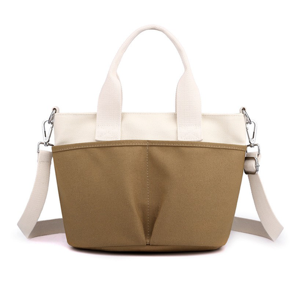 Canva Crossbody Bag Handbag With Multi Pocket