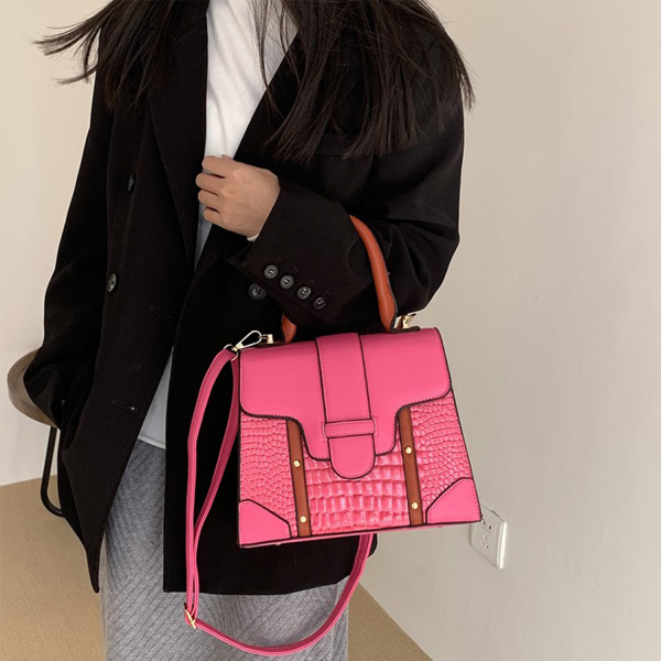 Pu Leather Hand-Held Messenger Bag