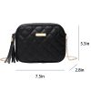 Pu Leather Crossbody Bag Lingerie Embroidery for Women