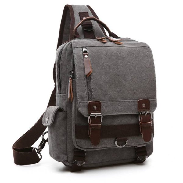 Canvas Shoulder Backpack