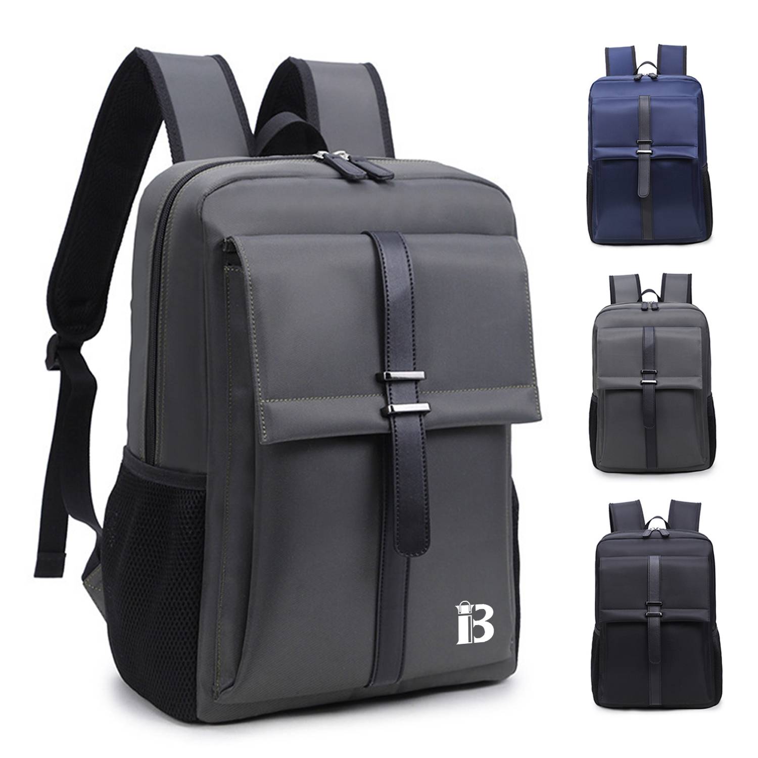 Nylon Water Resistant College Backpack