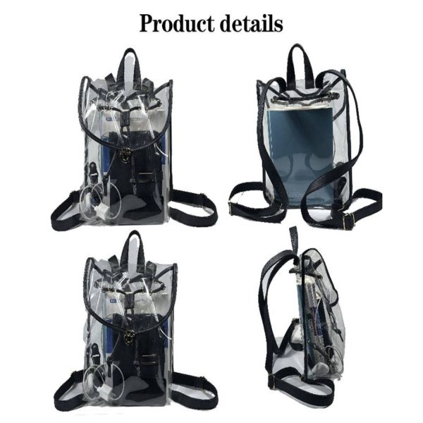 Heavy Duty PVC Drawstring Backpack