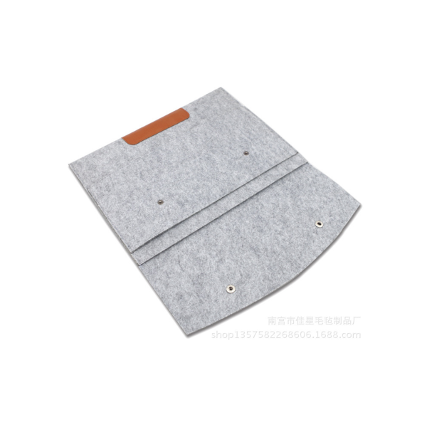 Clamshell Felt Laptop Sleeve