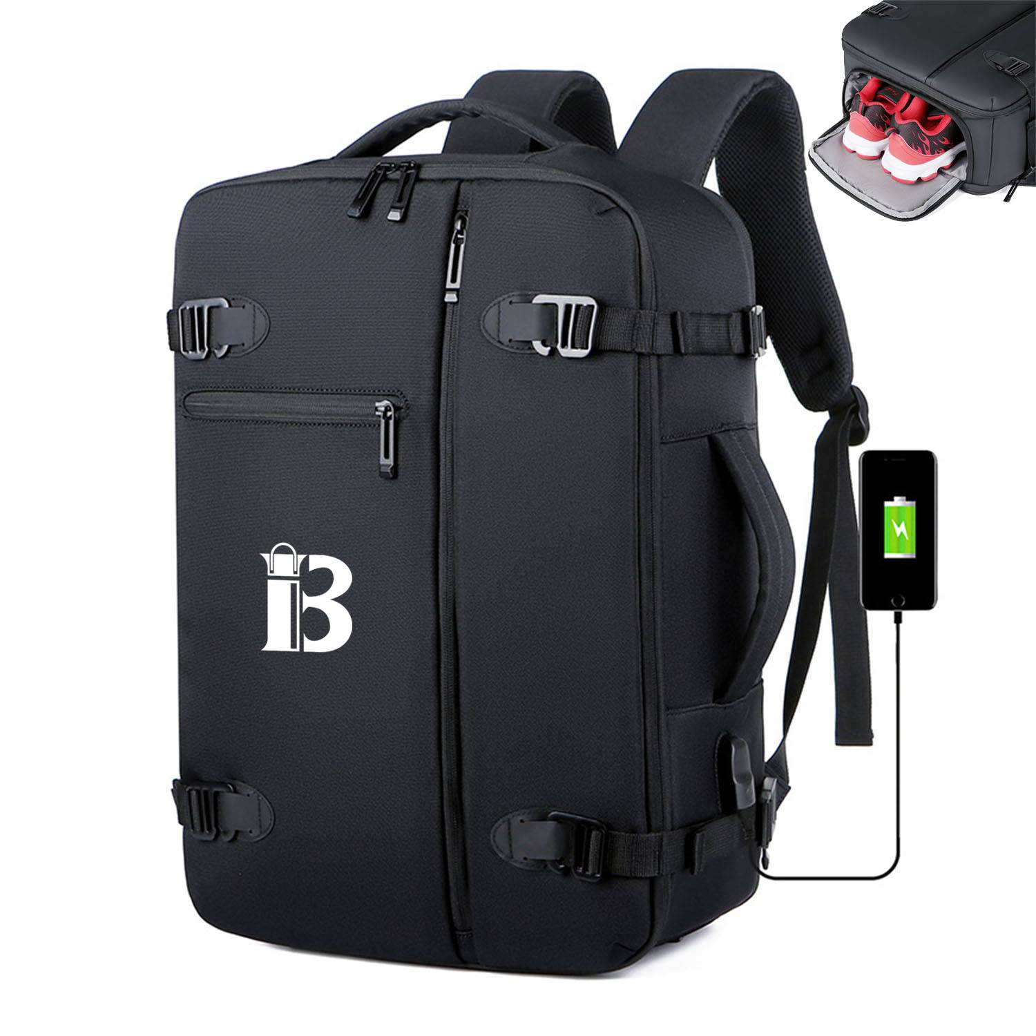 Flight Approved Carry on Daypack Oxford Backpack