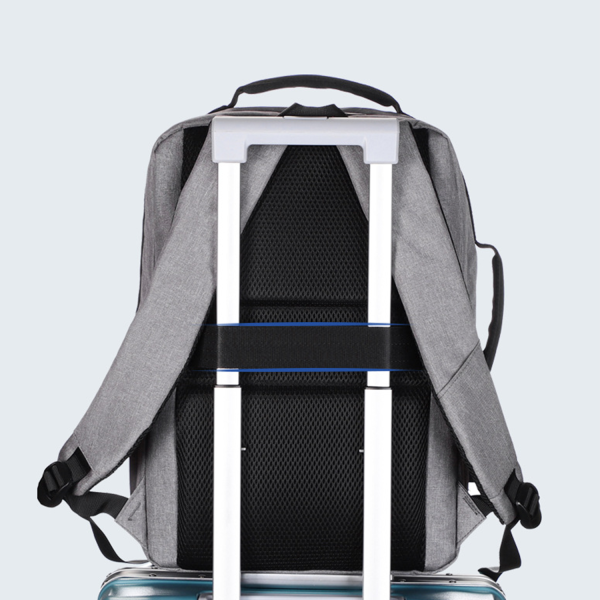 Business Slim Durable Travel Backpack With USB Charging Port
