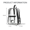 Clear Waterproof Book Backpack