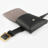 PU Leather Multi Pocket Belt Bag