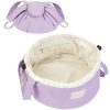 Portable Zipper Drawstring Makeup Bag