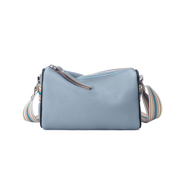 Genuine Leather Square Shoulder Crossbody Bag