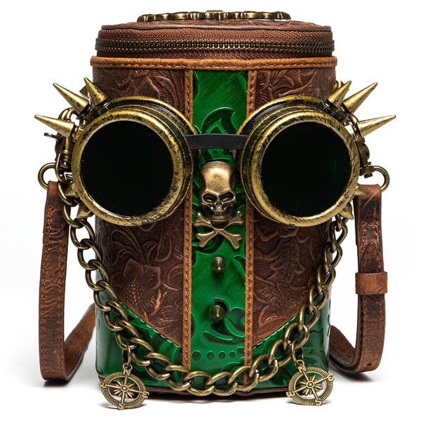 Genuine Leather Vintage bucket bag