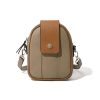 Genuine Leather Multifunctional cross-body phone bag