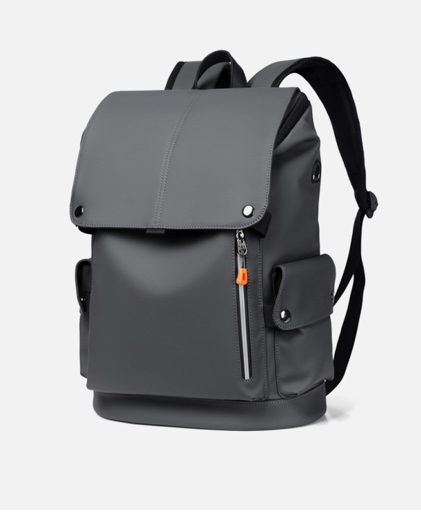 Oxford Waterproof Buckle-Flap Backpack