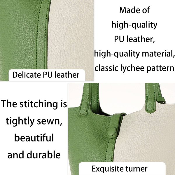 Genuine Leather bucket cross-body bag