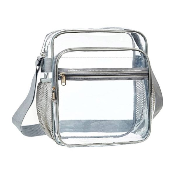 PVC Clear Crossbody Messenger Shoulder Bag