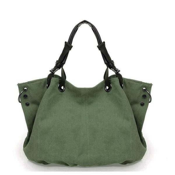 Fashionable And Simple Casual Canvas Bag