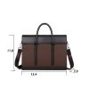 Pu commercial high-capacity messager cross-body bag