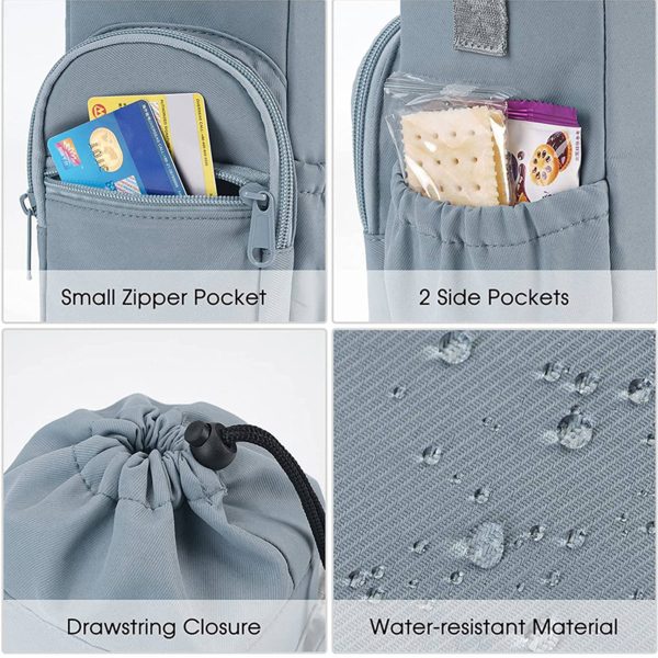 Canvas Portable water bottle insulation bag