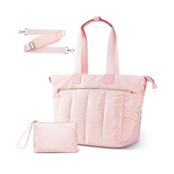 15.6-inch Zipper Tote bag with Laptop Compartment for Women