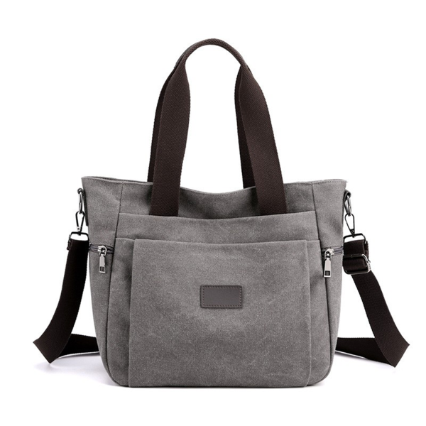 Crossbody Bag with Pockets and Shoulder Strap