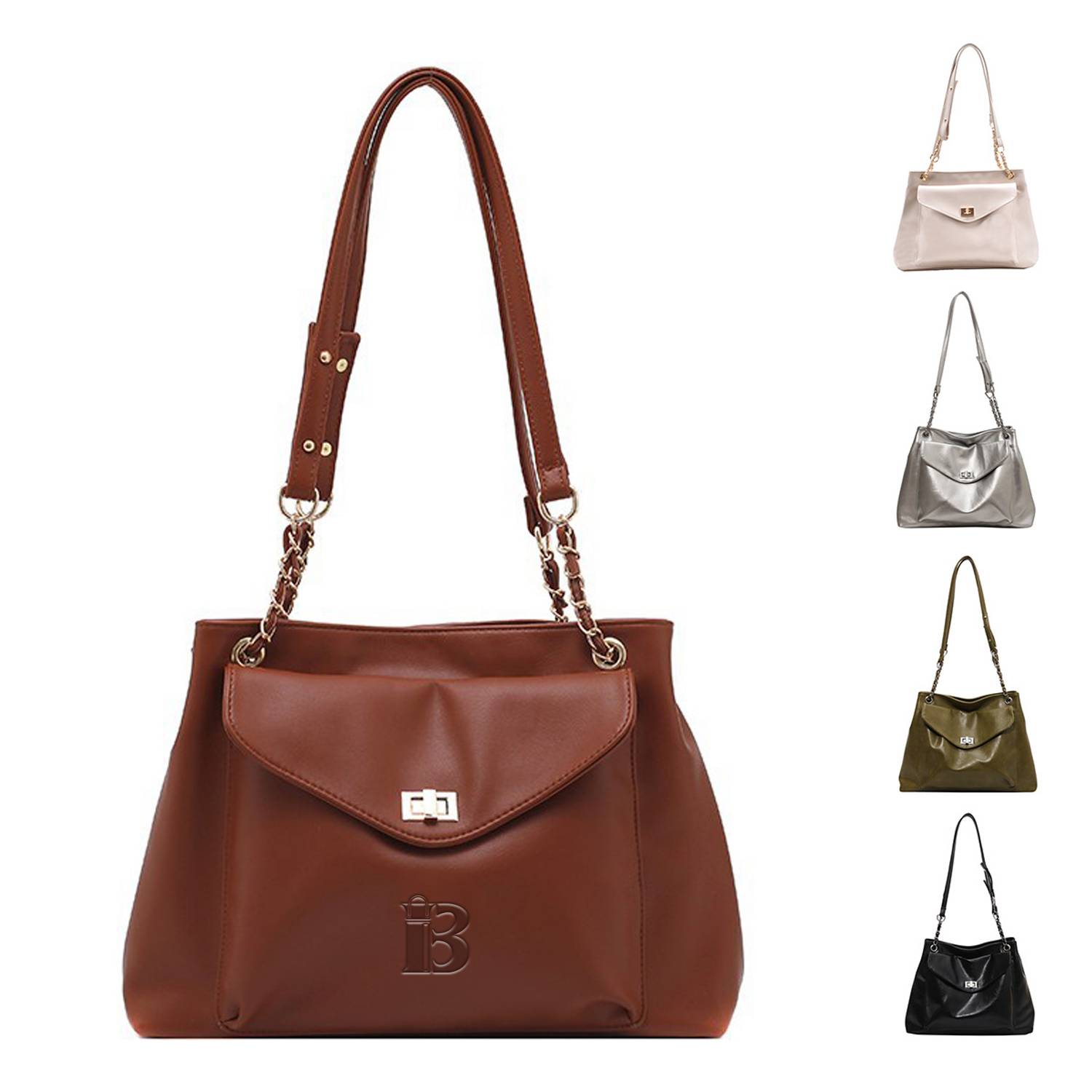 PU Leather Large Capacity Tote bag For Women