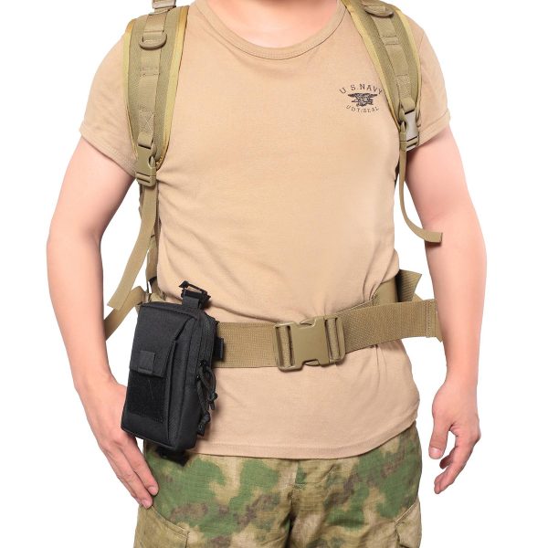 Nylon Outdoor Tactical Belt PhoneMini Waist Pack