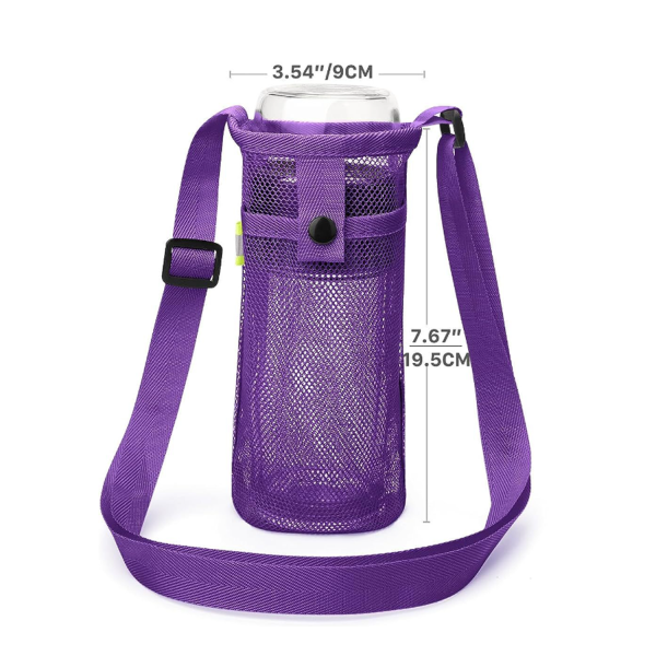 Universal Mesh Pouch for Water Bottle & Phone