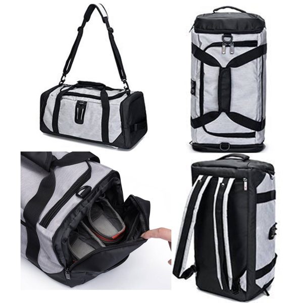 Oxford Men Backpack 3-Way Sports Duffel Bags