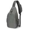 RFID Blocking Sling Backpack Crossbody Chest Bag for Hiking