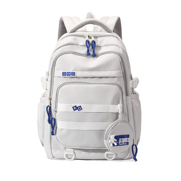 Nylon Travel Laptop Backpack College Bookbag