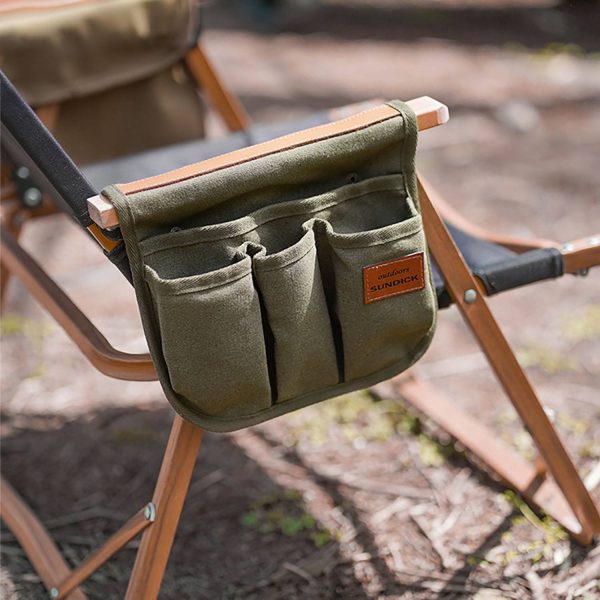 Outdoor Camping Kemite Chair Armrest Hanging Bag
