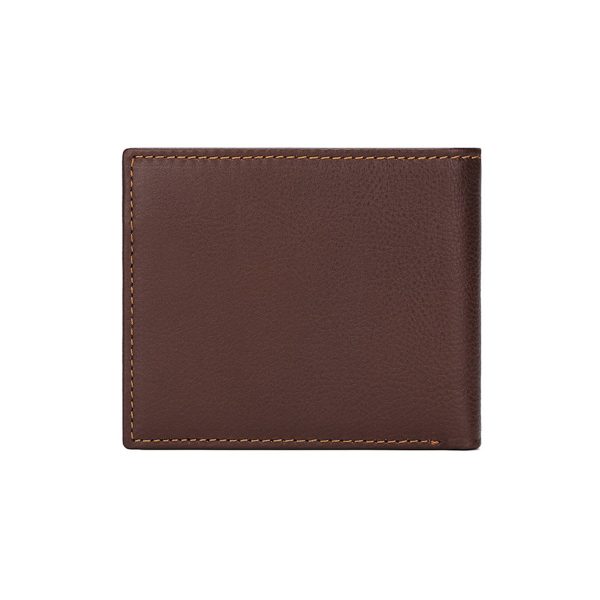 Mens Genuine Leather Bifold Credit Card Bag