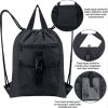 Drawstring Backpack Sports Gym Bag